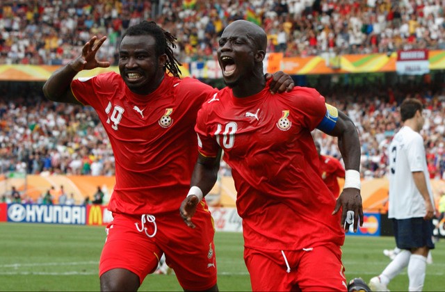 Razak Pimpong & Stephen Appiah -Ghana - FIFA World Cup 2006